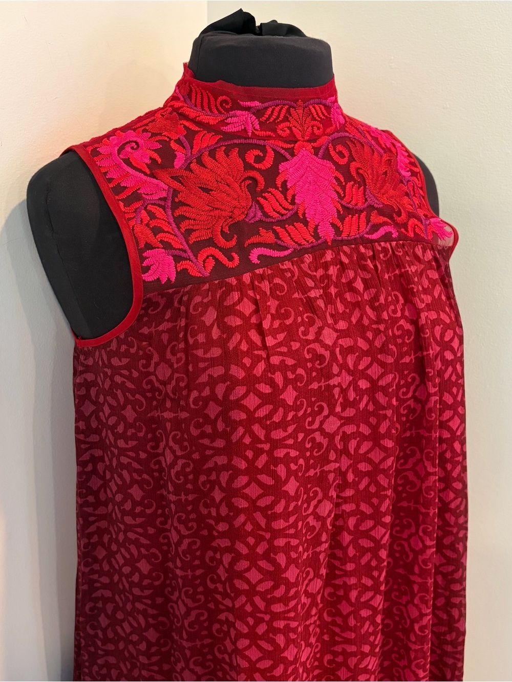 ANTHROPOLOGIE niki mahajan amara swing dress size 6 - Picture 4 of 14